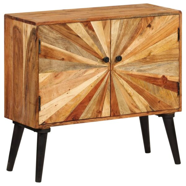 vidaXL Sideboard Solid Mango Wood 33.5"x11.8"x29.5" - Image 11