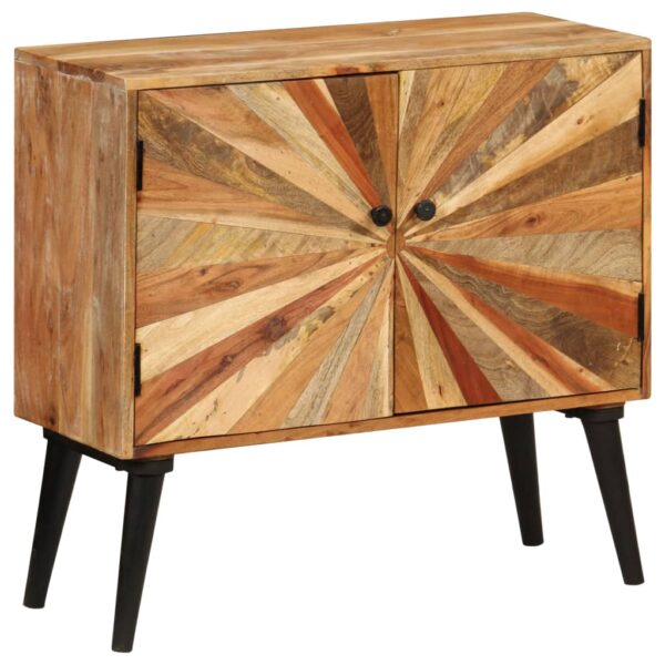 vidaXL Sideboard Solid Mango Wood 33.5"x11.8"x29.5" - Image 12