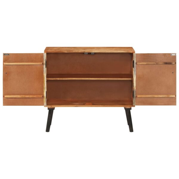 vidaXL Sideboard Solid Mango Wood 33.5"x11.8"x29.5" - Image 4