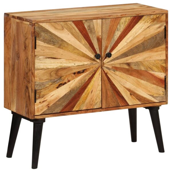 vidaXL Sideboard Solid Mango Wood 33.5"x11.8"x29.5" - Image 10