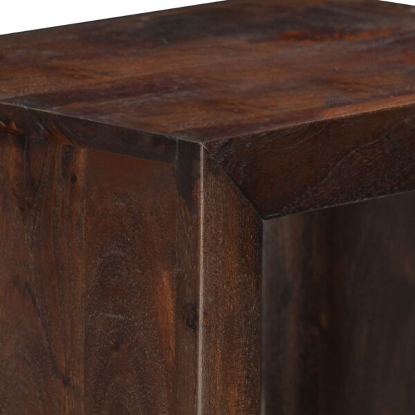 vidaXL Console Cabinet 15.7"x11.8"x43.3" Solid Acacia Wood - Image 5