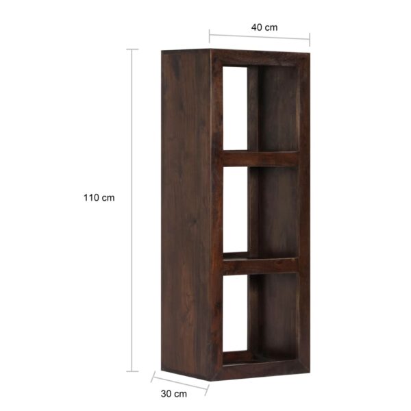 vidaXL Console Cabinet 15.7"x11.8"x43.3" Solid Acacia Wood - Image 8