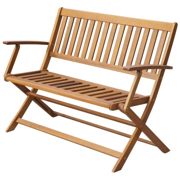 vidaXL Patio Bench 47.2" Solid Acacia Wood