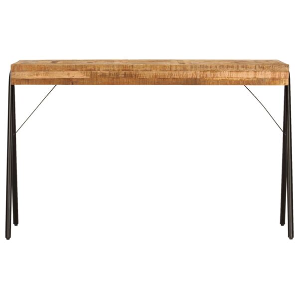 vidaXL Writing Table Solid Mango Wood 46.5"x19.7"x29.5" - Image 2