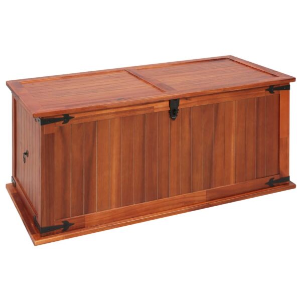 vidaXL Storage Chest 31.1"x13.4"x12.6" Solid Acacia Wood