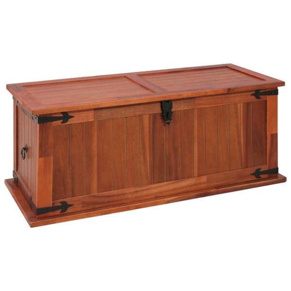 vidaXL Storage Chest 35.4"x17.7"x15.7" Solid Acacia Wood