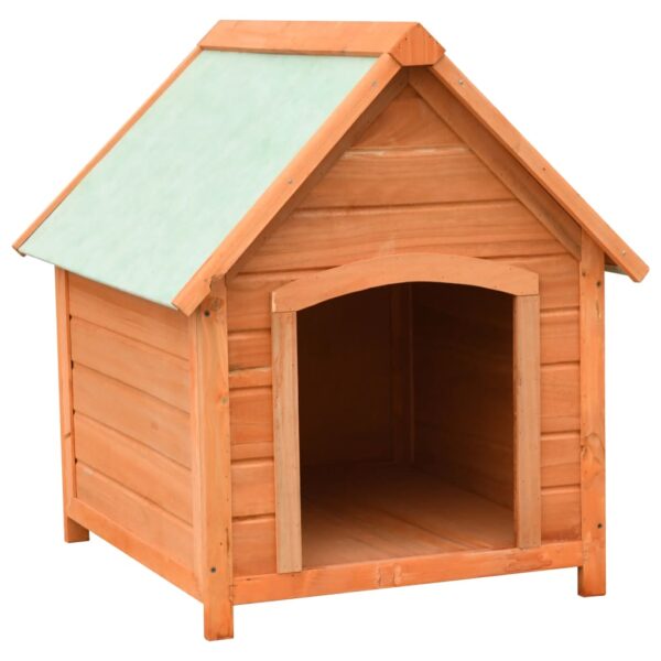 vidaXL Dog House Solid Pine & Fir Wood 28.3"x33.5"x32.3"