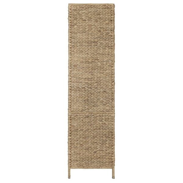 vidaXL 3-Panel Room Divider 45.7"x63" Water Hyacinth - Image 4