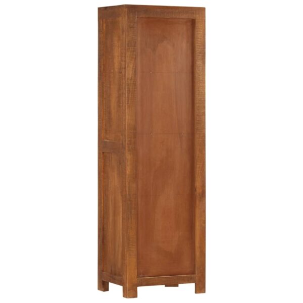 vidaXL Highboard with 3 Drawers 15.7"x11.8"x51.2" Solid Mango Wood - Image 4