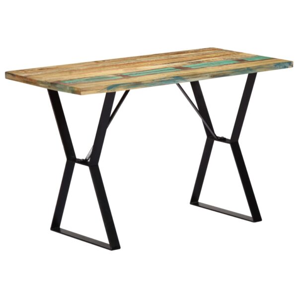 vidaXL Dining Table 47.2"x23.6"x29.9" Solid Reclaimed Wood - Image 11