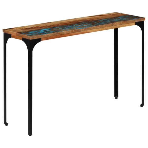 vidaXL Console Table 47.2"x13.8"x29.2" Solid Reclaimed Wood