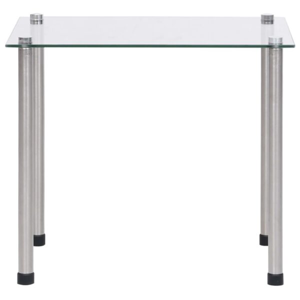 vidaXL Nesting Tables 3 pcs Transparent Tempered Glass - Image 5