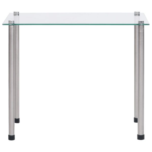 vidaXL Nesting Tables 3 pcs Transparent Tempered Glass - Image 7