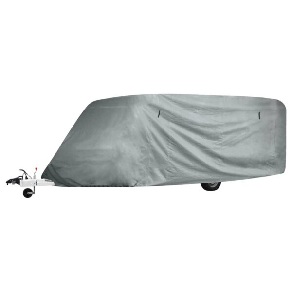 vidaXL Caravan Cover Gray M - Image 2