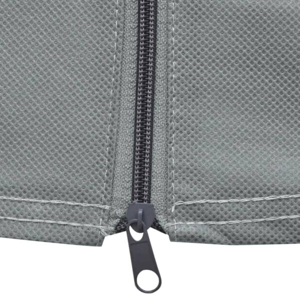 vidaXL Caravan Cover Gray M - Image 5