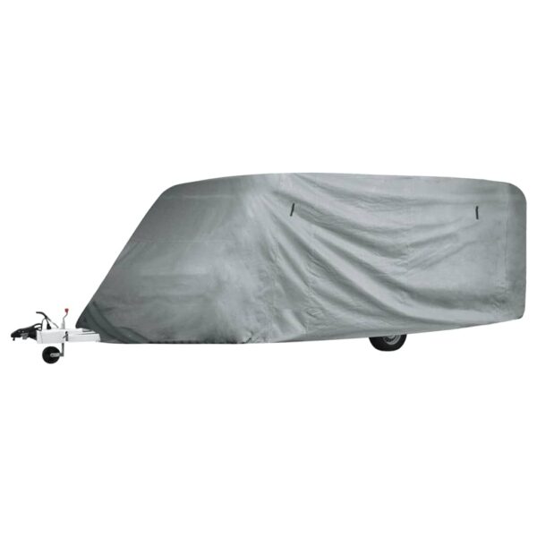 vidaXL Caravan Cover Gray L - Image 3