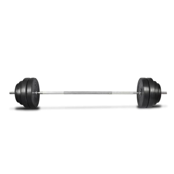 Barbell with Plates Set 132.3 lb - Image 2