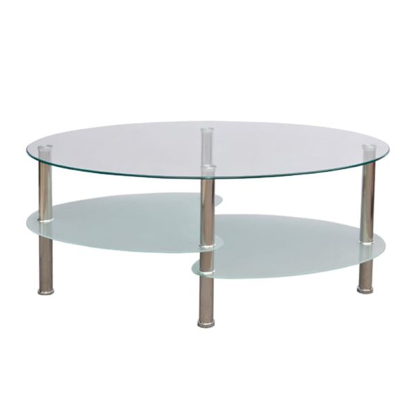 vidaXL Coffee Table with Exclusive Design White - Image 2