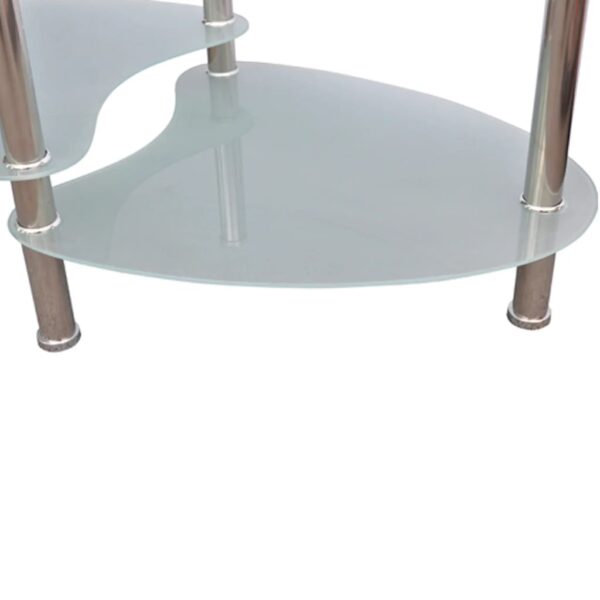 vidaXL Coffee Table with Exclusive Design White - Image 3