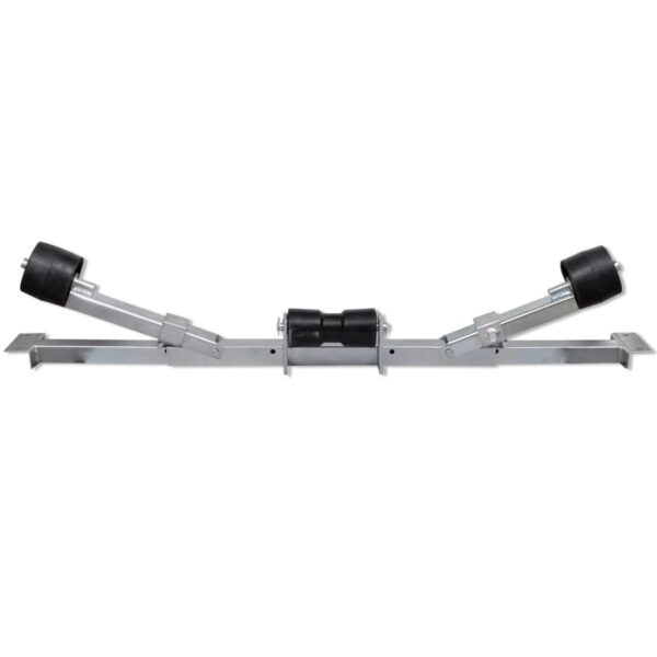 Boat Trailer Bottom Support Bracket with Keel Rollers - Image 5