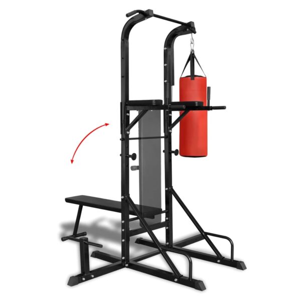 Power Tower with Sit-up Bench and Boxing Bag - Image 5