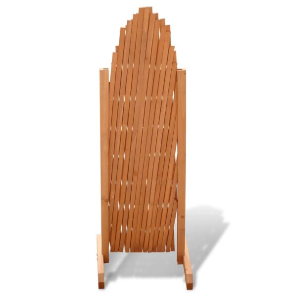 vidaXL Trellis Fence Solid Wood 70.9"x39.4" - Image 3