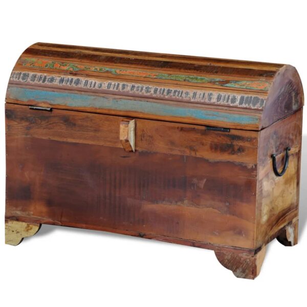 vidaXL Reclaimed Storage Chest Solid Wood - Image 6