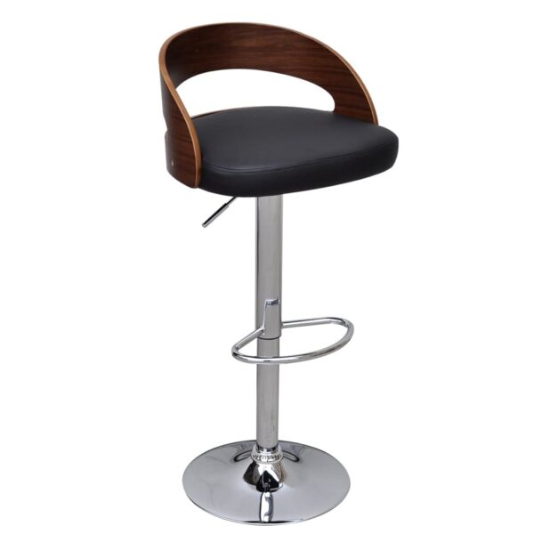 vidaXL Bar Stools 2 pcs Bent Wood - Image 2