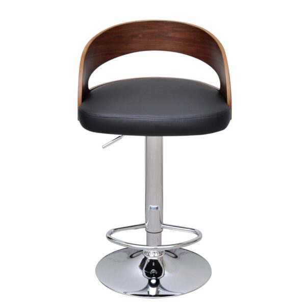 vidaXL Bar Stools 2 pcs Bent Wood - Image 6