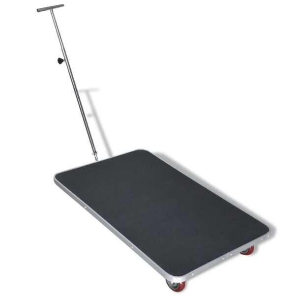 Portable Pet Dog Grooming Table with Castors - Image 8