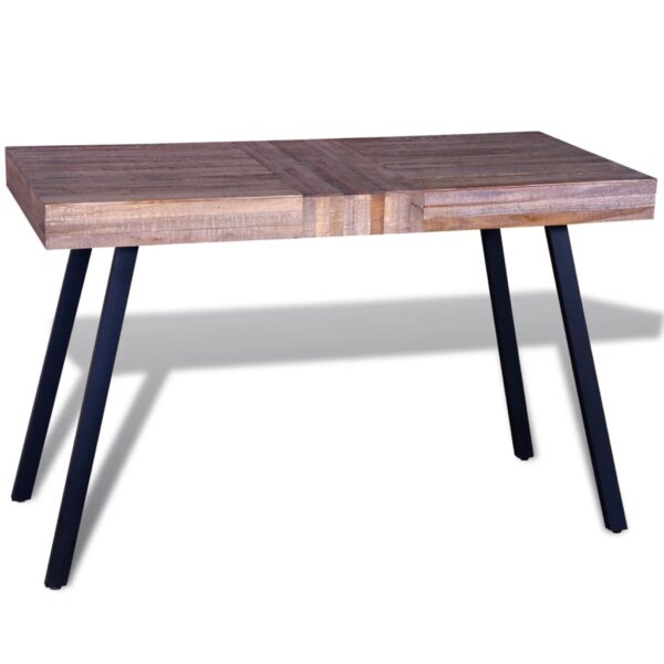 vidaXL Table Reclaimed Teak - Image 3