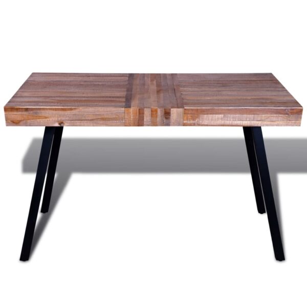 vidaXL Table Reclaimed Teak - Image 6