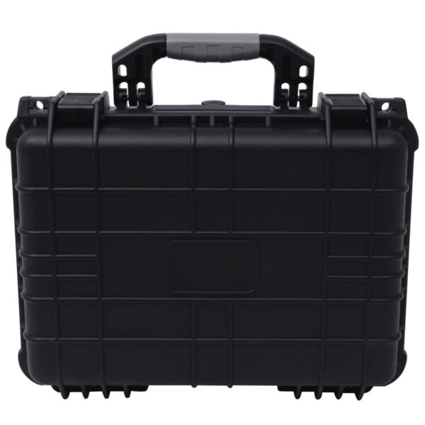 vidaXL Protective Equipment Case 16"x13"x6.9" Black - Image 2