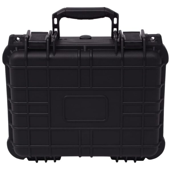 vidaXL Protective Equipment Case 13.8"x11.6"x5.9" Black - Image 2