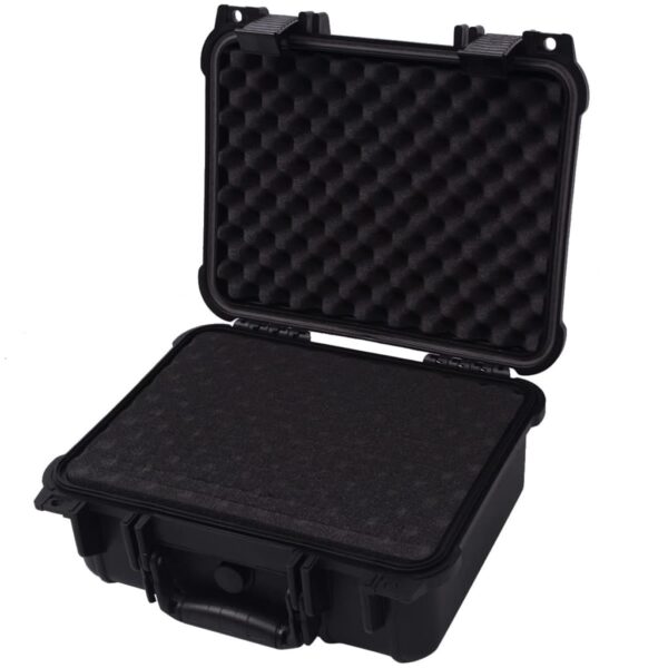 vidaXL Protective Equipment Case 13.8"x11.6"x5.9" Black - Image 3