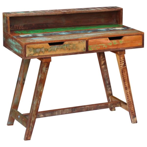 vidaXL Desk Solid Reclaimed Wood - Image 11