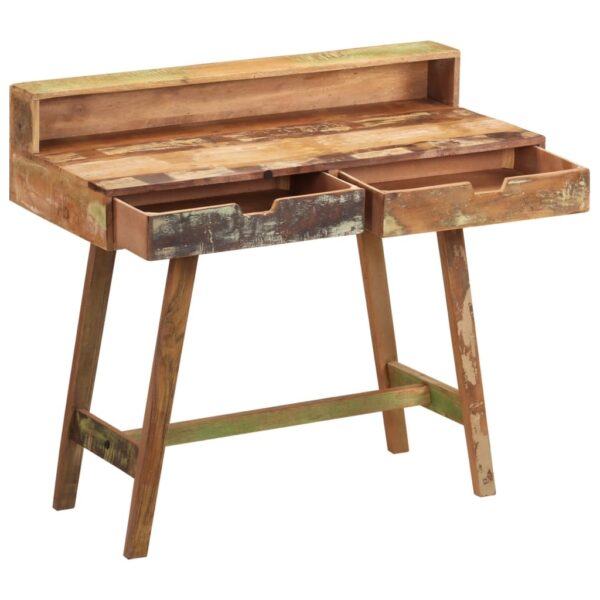 vidaXL Desk Solid Reclaimed Wood - Image 3