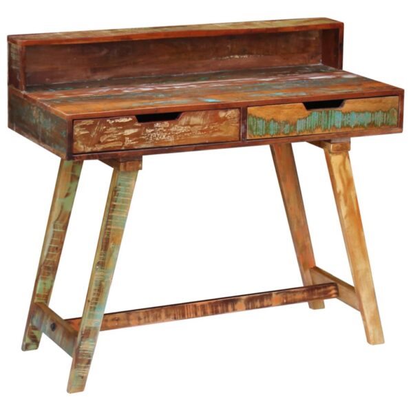 vidaXL Desk Solid Reclaimed Wood - Image 10