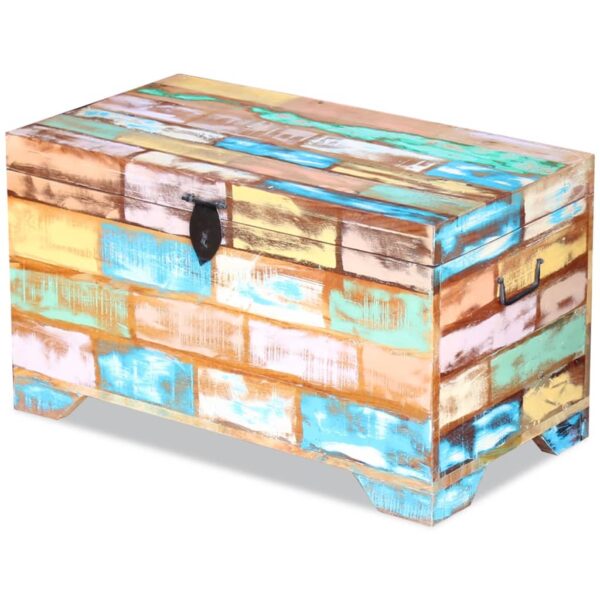 vidaXL Storage Chest Solid Reclaimed Wood - Image 2