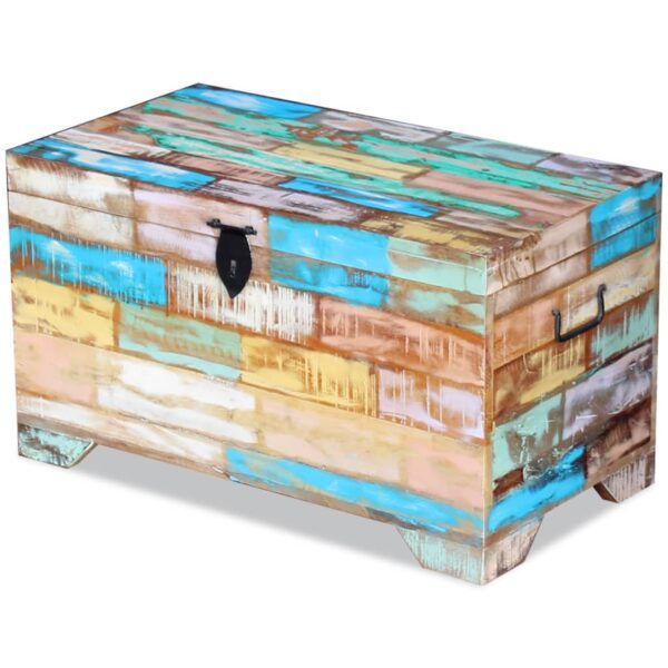 vidaXL Storage Chest Solid Reclaimed Wood - Image 4