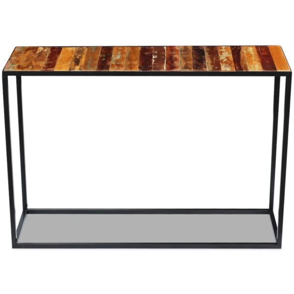 vidaXL Console Table Solid Reclaimed Wood 43.3"x13.8"x30" - Image 6