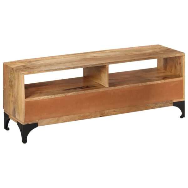 vidaXL TV Stand Mango Wood 47.2"x13.8"x17.7" - Image 4