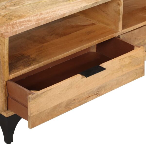 vidaXL TV Stand Mango Wood 47.2"x13.8"x17.7" - Image 5