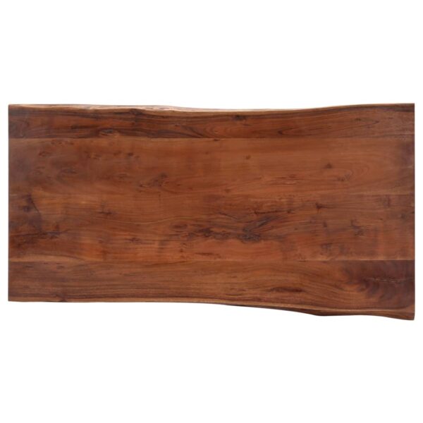 vidaXL Coffee Table with Live Edges 45.3"x23.6"x15.7" - Image 5