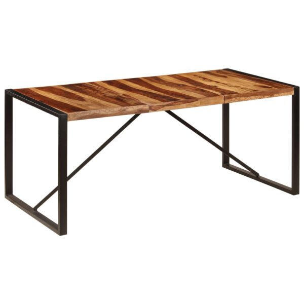 vidaXL Dining Table 70.9"x35.4"x29.5" Solid Sheesham Wood