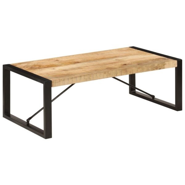 vidaXL Coffee Table 47.2"x23.6"x15.7" Solid Mango Wood - Image 7