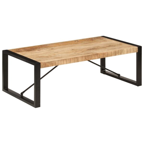 vidaXL Coffee Table 47.2"x23.6"x15.7" Solid Mango Wood - Image 8