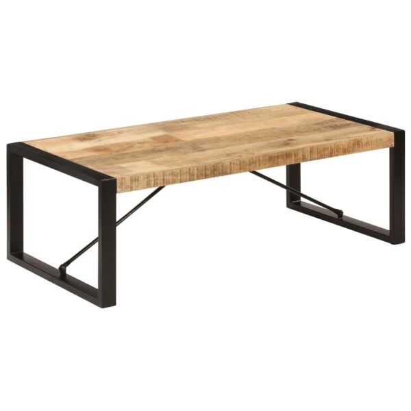 vidaXL Coffee Table 47.2"x23.6"x15.7" Solid Mango Wood - Image 9