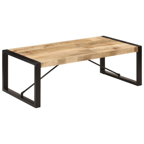 vidaXL Coffee Table 47.2"x23.6"x15.7" Solid Mango Wood - Image 10