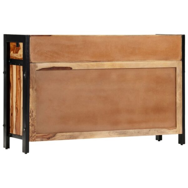 vidaXL Sideboard 47.2"x13.8"x29.5" Solid Sheesham Wood - Image 5